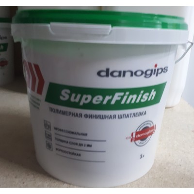 Шпатлевка готовая Danogips SuperFinish 5кг