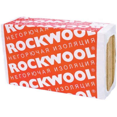 Утеплитель Rockwool / Роквул Фасад Баттс 1000х600х50мм (2,4м2; 0,12м3)