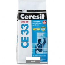 Затирка Церезит / Ceresit СЕ 33 Super 2кг белая