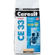 Затирка Церезит / Ceresit СЕ 33 Super 2кг карамель